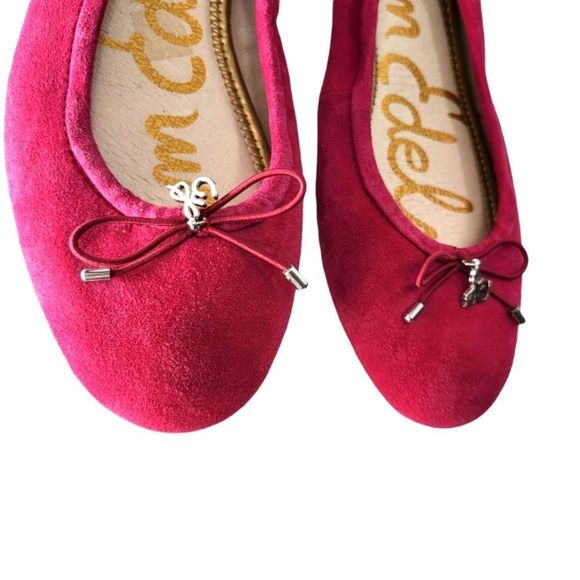 Sam Edelman Felicia Flat in Pink Suede Sz 6M. - Picture 4 of 13